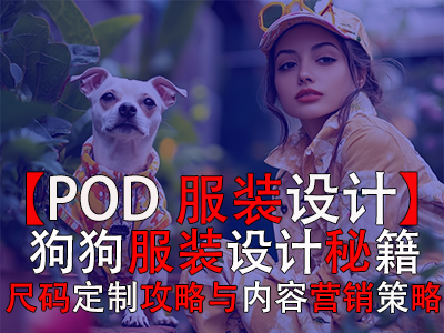 【POD服裝設計】：狗狗服裝設計秘籍、尺碼定制攻略與內容營銷策略