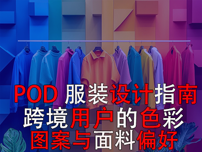 POD服裝設計指南：跨境用戶的色彩、圖案與面料偏好