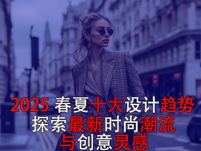 2025春夏十大設計趨勢  探索最新時尚潮流與創意靈感