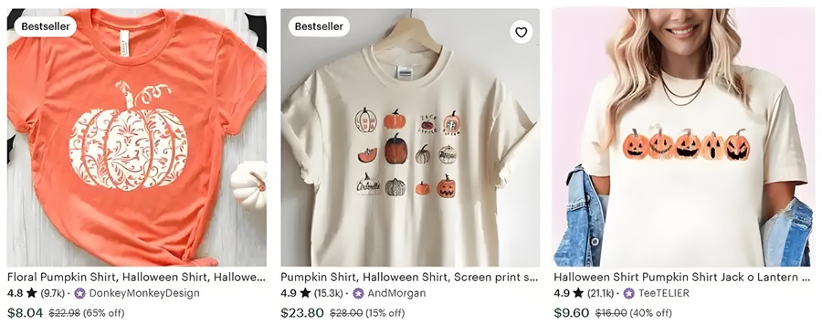 pod服裝定制的熱門主題之萬圣節